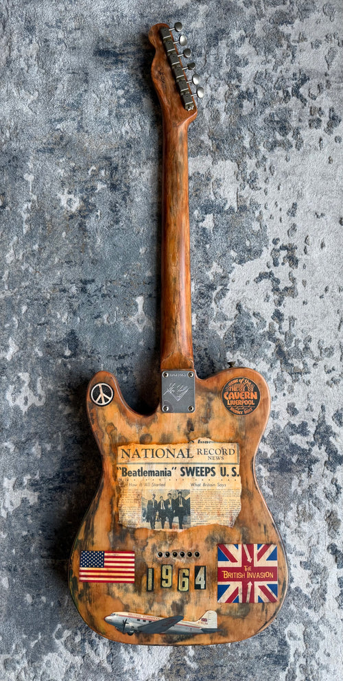 FENDER PRESTIGE SERIES-ONE OF A KIND MASTER BUILT BY GREG FESSLER: BRITISH INVASION TELE