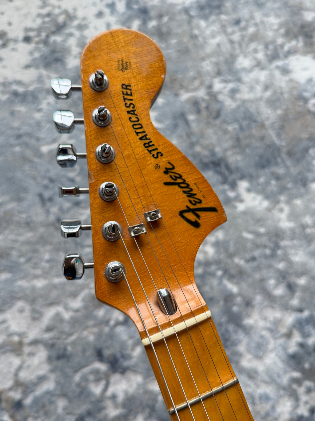 1976 Fender Stratocaster (with Ritchie Blackmore Scalloped Neck) Natural