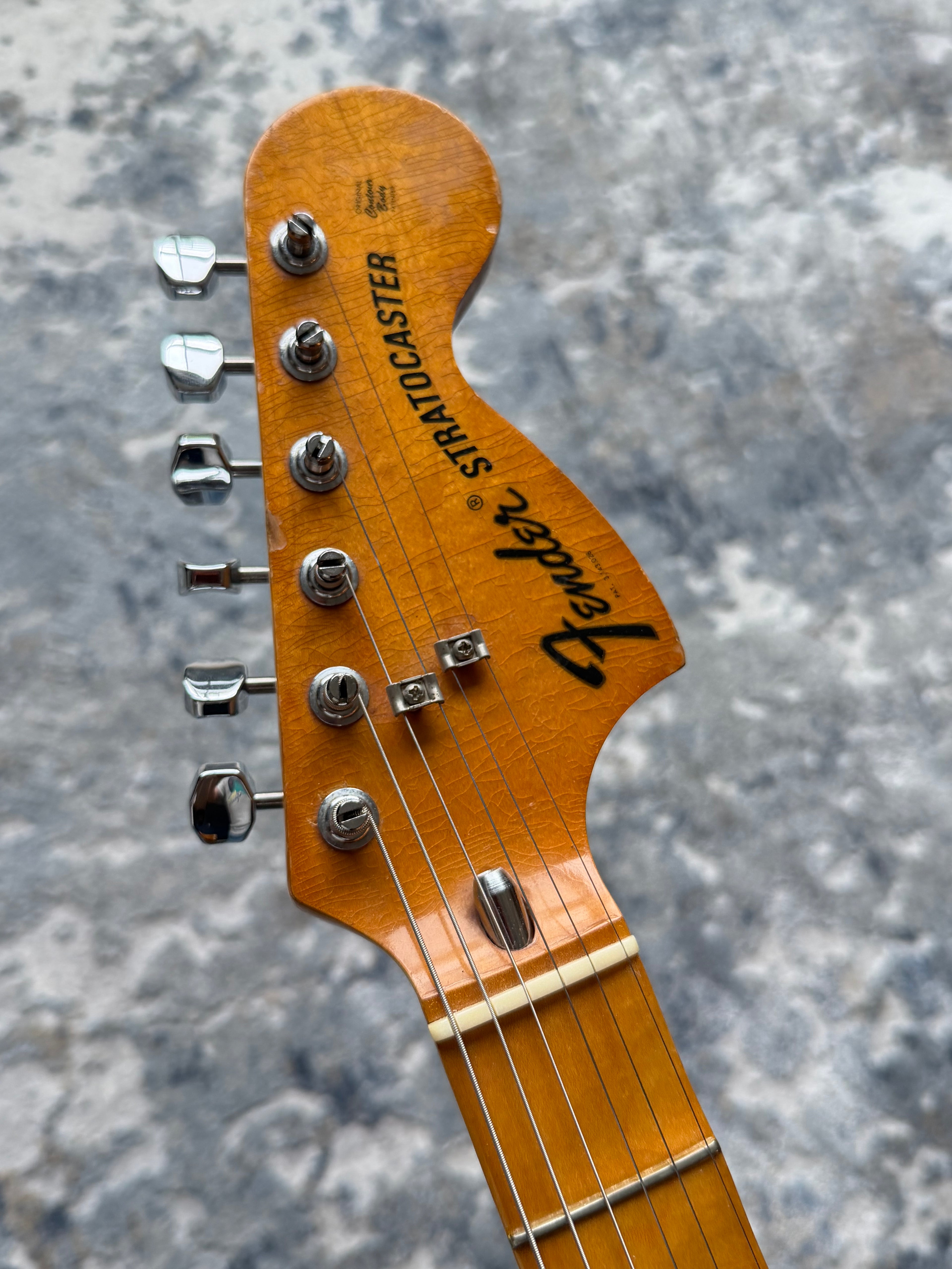 1976 Fender Stratocaster (with Ritchie Blackmore Scalloped Neck) Natural