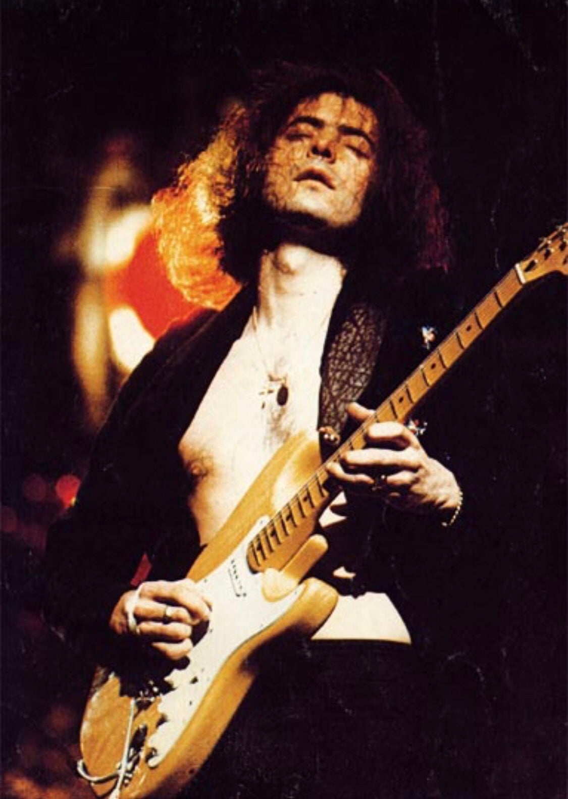 1976 Fender Stratocaster (with Ritchie Blackmore Scalloped Neck) Natural